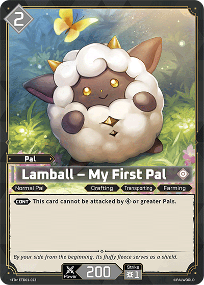Palworld TCG - Lamball – My First Pal [ETD01-023TD]