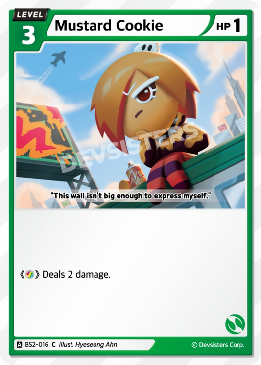 CookieRun TCG - Mustard Cookie [BS2-016 C]