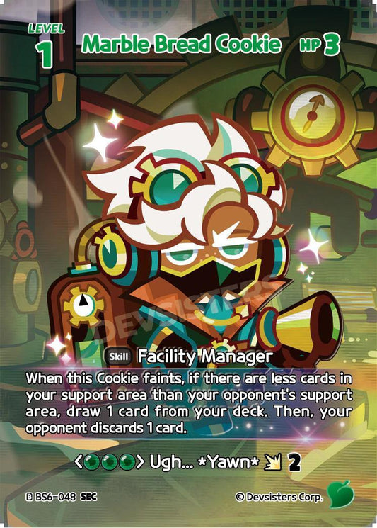 CookieRun TCG - Marble Bread Cookie [BS6-048 SEC]