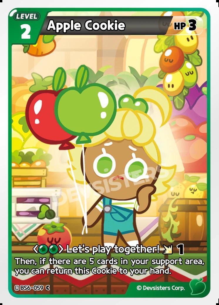 CookieRun TCG - Apple Cookie [BS6-059 C]