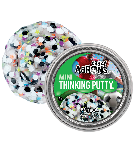 Crazy Aaron's: Futbol - Mini Thinking Putty Tin (0.47 oz)