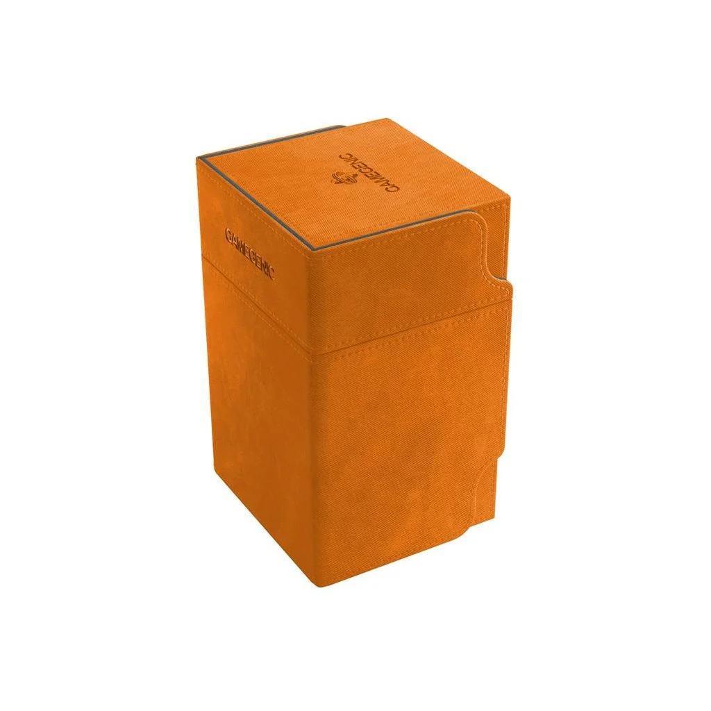 GameGenic - Watchtower Deck Box 100+ Orange
