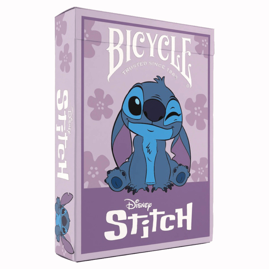 Bicycle: Disney Stitch Purple Playing Cards - The Feisty Goblin Gamehouse -