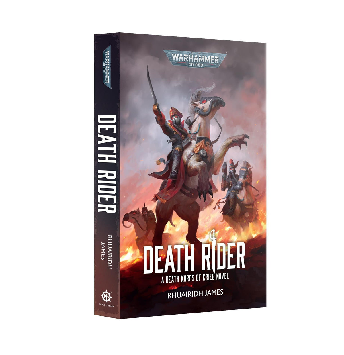 Black Library - Death Rider (Paperback) - The Feisty Goblin Gamehouse -