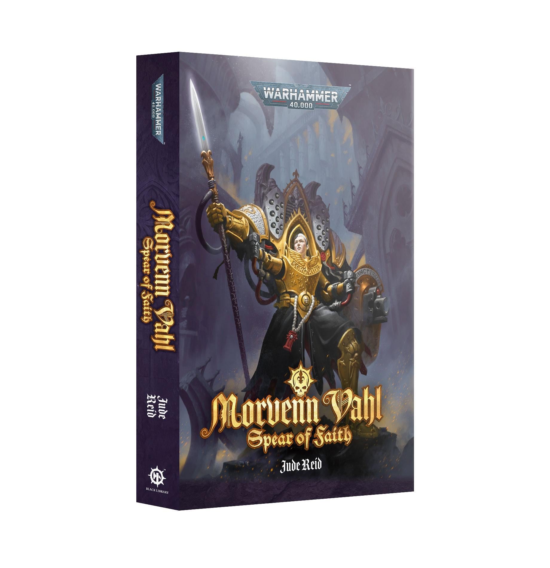 Black Library - Morvenn Vahl: Spear Of Faith (Paperback) - The Feisty Goblin Gamehouse -