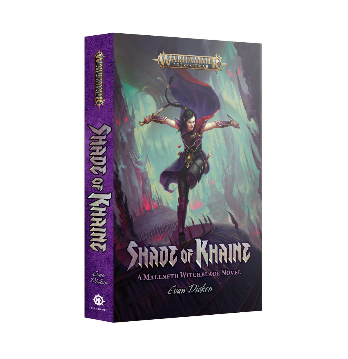 Black Library - Shade Of Khaine (Paperback) - The Feisty Goblin Gamehouse -