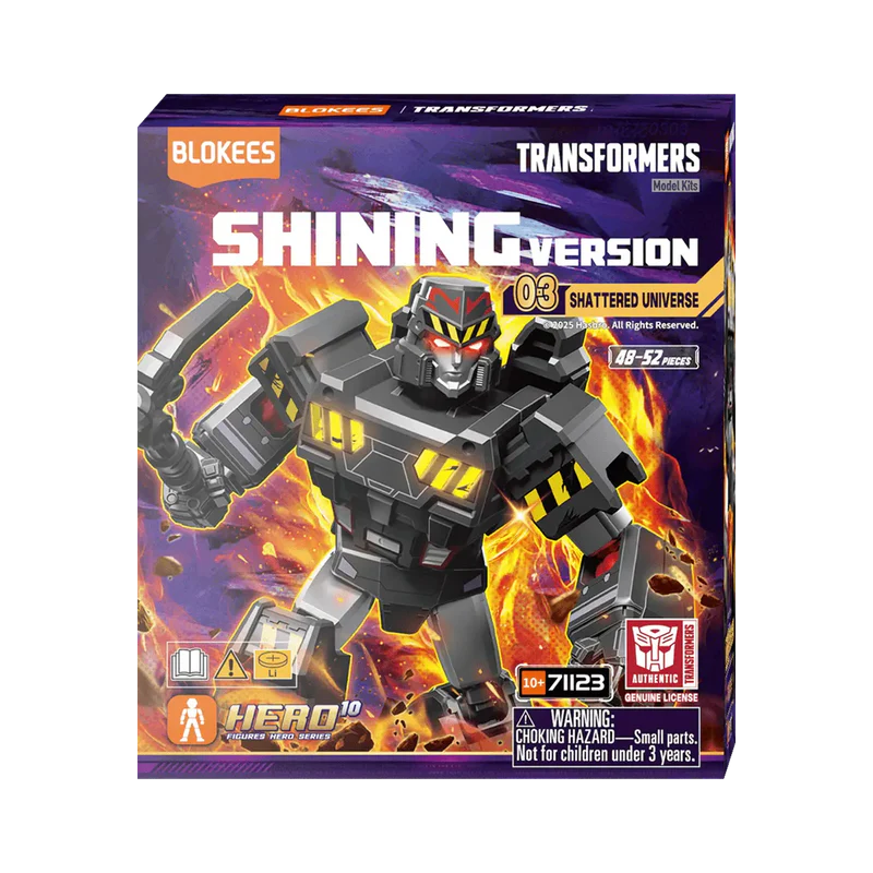 Blokees - Transformers: 4" Shining Version 03 Shattered Universe Blind Box - The Feisty Goblin Gamehouse -