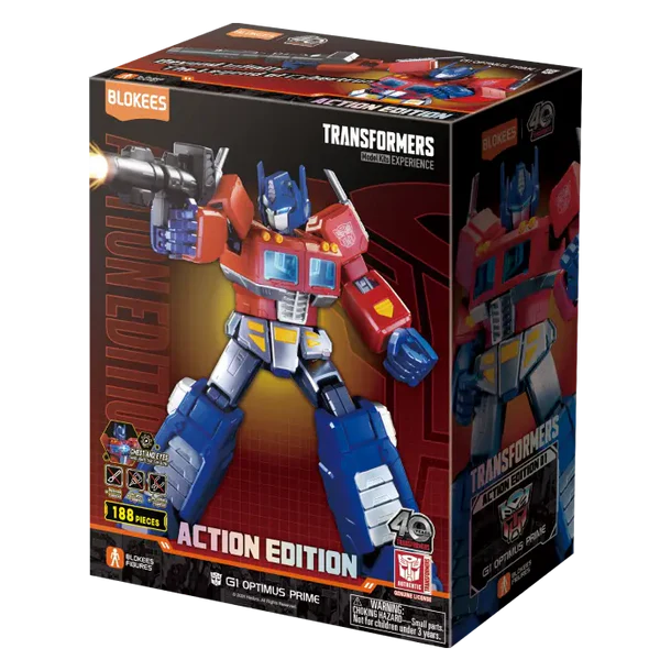 Blokees - Transformers: 8" Action Edition 01 G1 Optimus Prime - The Feisty Goblin Gamehouse -