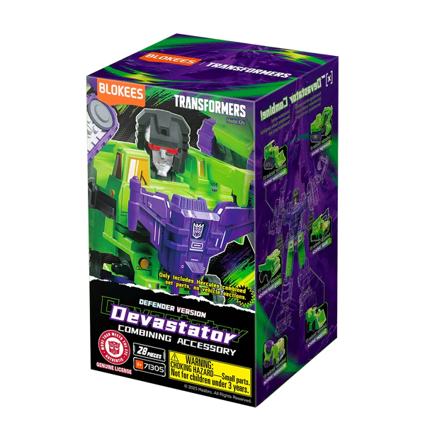 Blokees: Transformers - Defender Version: Devastator Kits Combining Accessory - The Feisty Goblin Gamehouse -