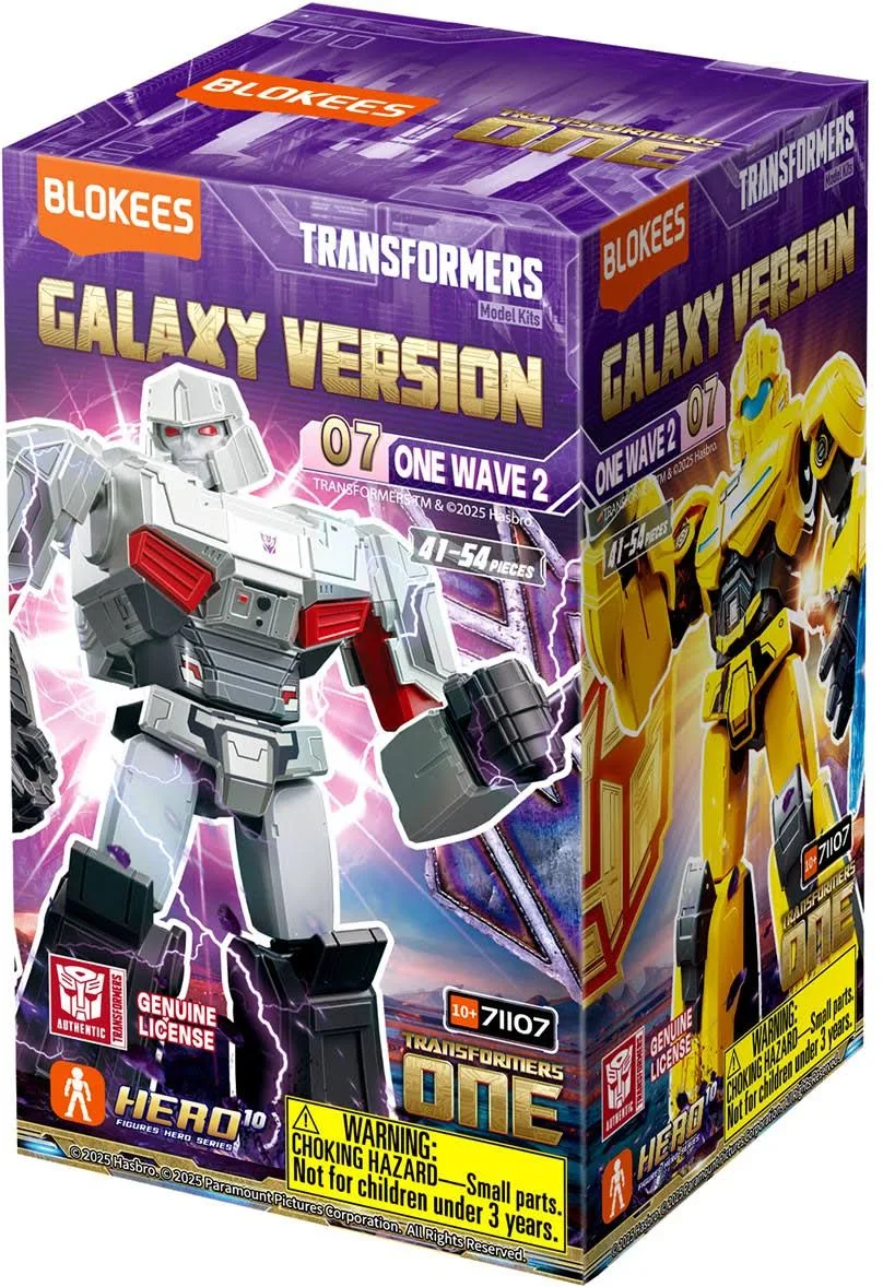 Blokees - Transformers: - Galaxy Verison 07 ONE Wave 2 (Blind Box) - The Feisty Goblin Gamehouse -
