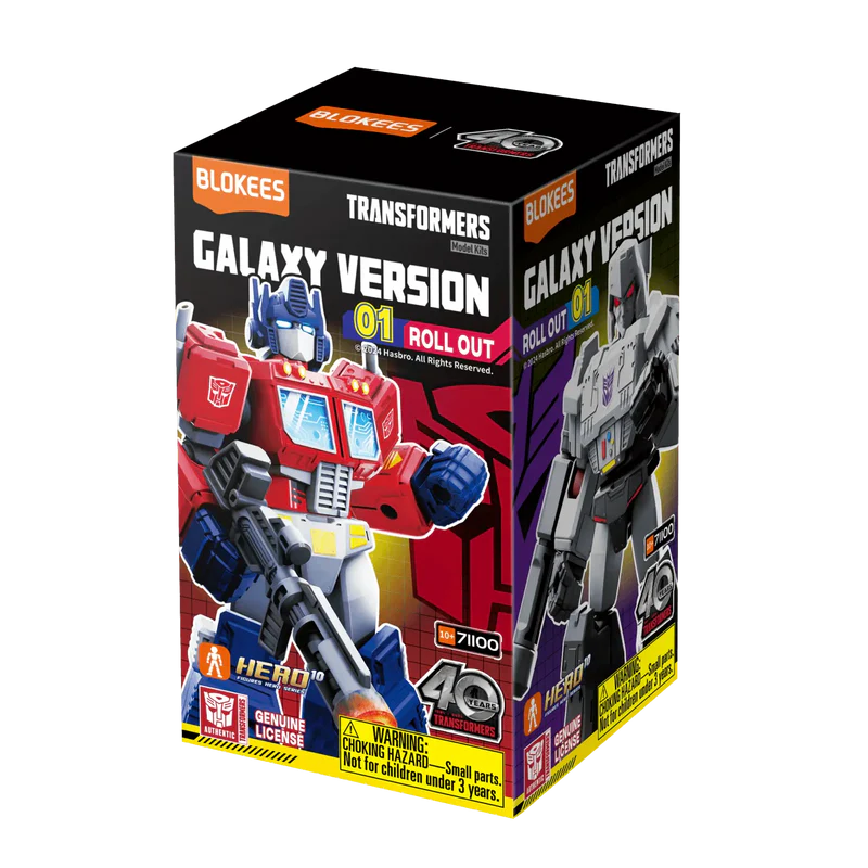 Blokees - Transformers: Galaxy Version 01 "Rollout" Blind Box - The Feisty Goblin Gamehouse -