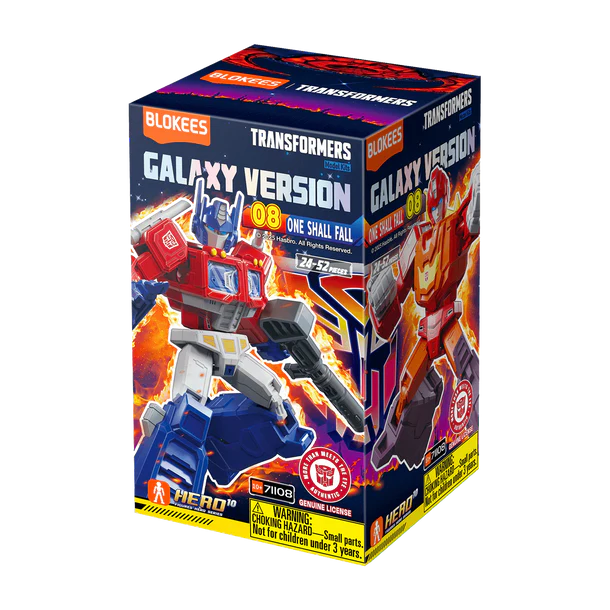 Blokees: Transformers - Galaxy Version 08 One Shall Fall Blind Box - The Feisty Goblin Gamehouse -