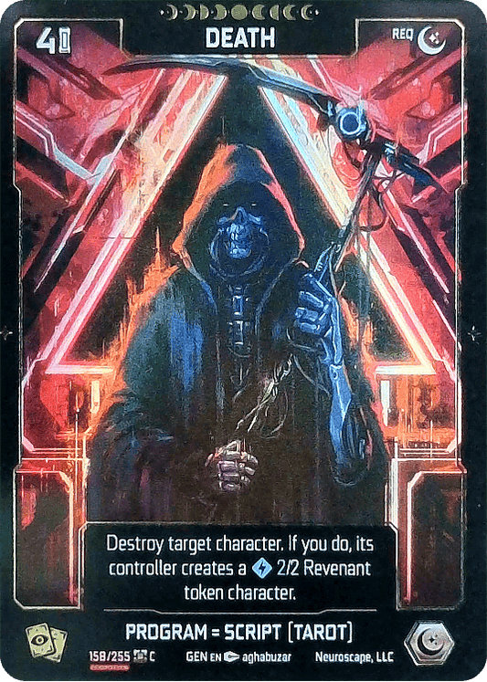 Neuroscape TCG - Death GEN-158 Foil
