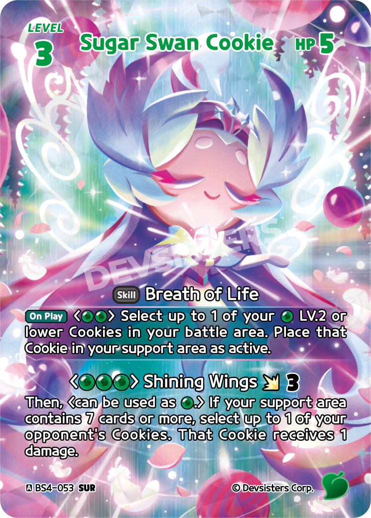 CookieRun TCG - Sugar Swan Cookie [BS4-053 SUR]