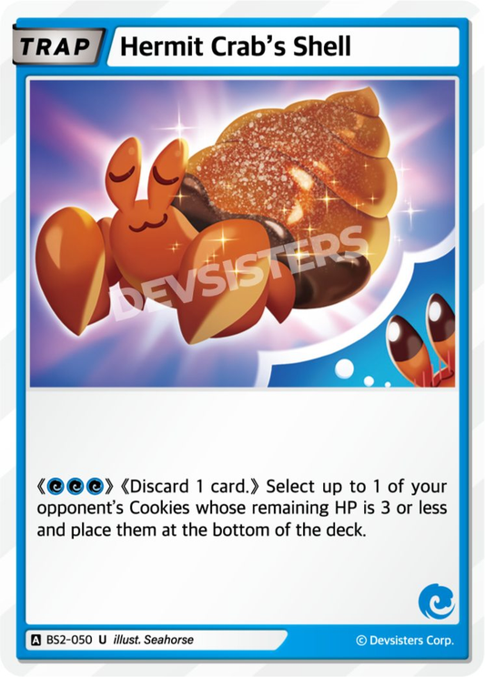 CookieRun TCG - Hermit Crab's Shell [BS2-050 U]