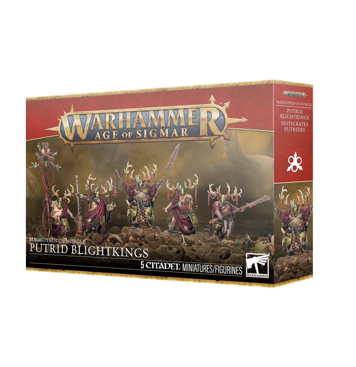 Warhammer Age of Sigmar - Maggotkin Of Nurgle: Putrid Blightkings
