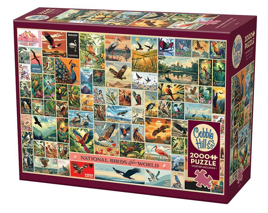 Cobble Hill Puzzles - National Birds of the World | 2000 Piece