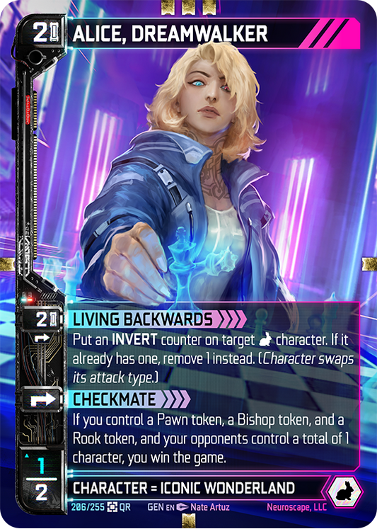 Neuroscape TCG - Alice, Dreamwalker GEN-206