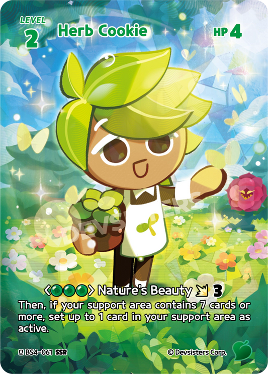 CookieRun TCG - Herb Cookie [BS4-061 SSR]