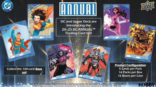Upper Deck 24-25 Annual DC Trading Cards - Booster Box
