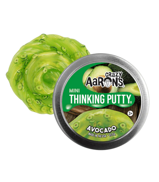 Crazy Aaron's: Avocado - Mini Thinking Putty Tin (0.47 oz)