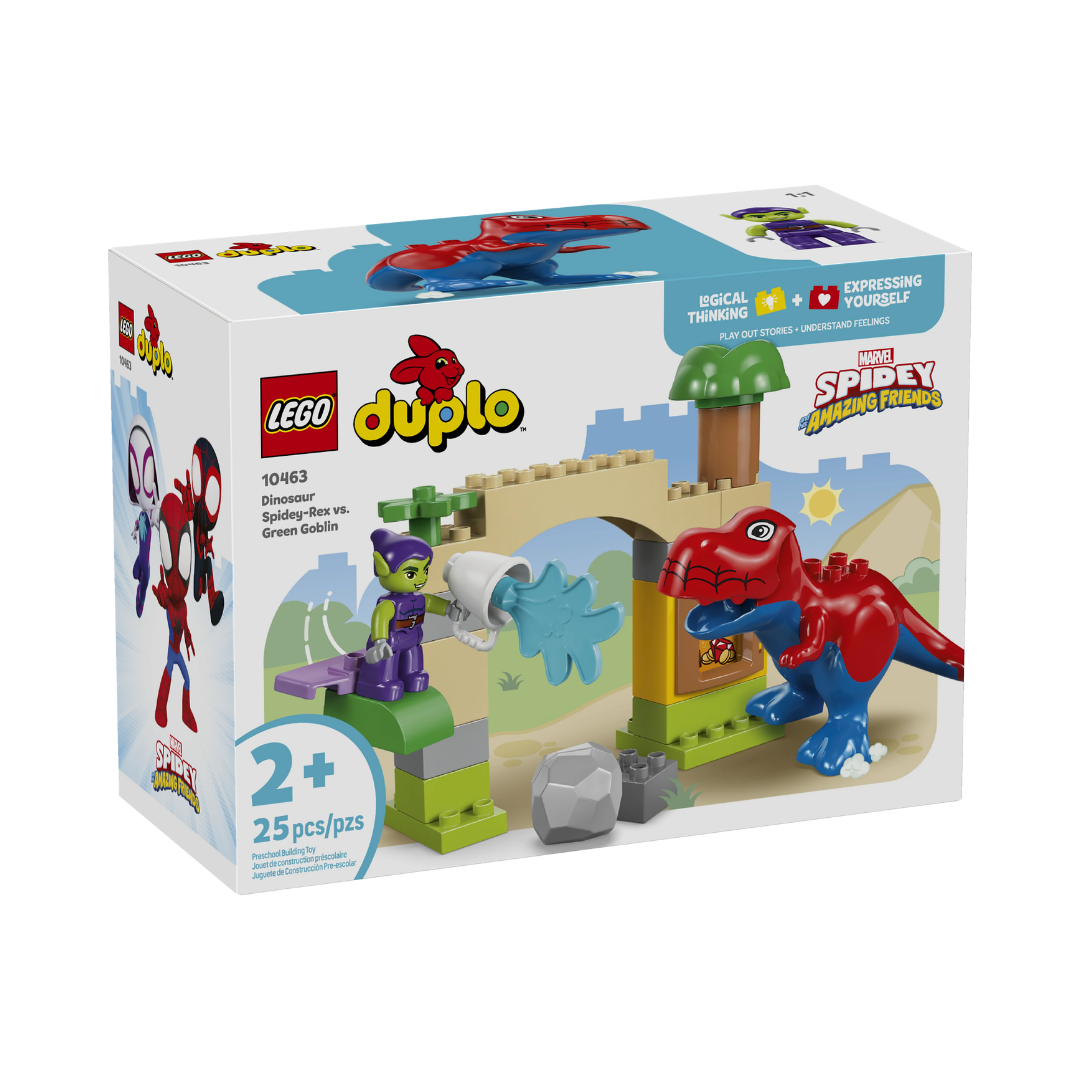 LEGO® DUPLO Disney TM Dinosaur Spidey-Rex vs. Green Goblin | 10463