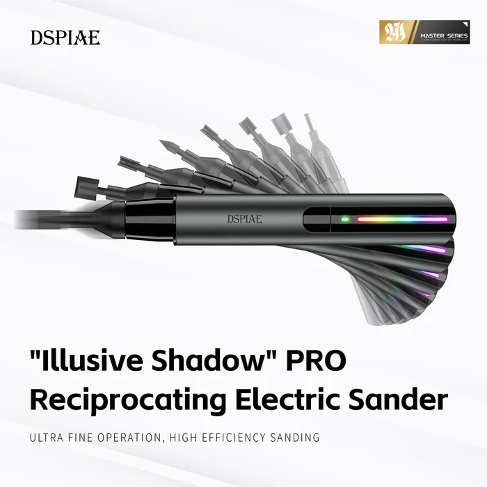 DSPIAE - ES-A PRO Designed for llusive Shadows"Reciprocating Sander Model Tools
