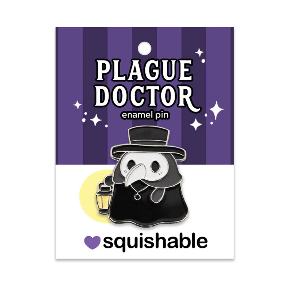 Squishable - Enamel Pin: Plague Doctor