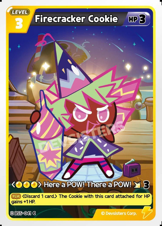 CookieRun TCG - Firecracker Cookie [BS5-041 C]