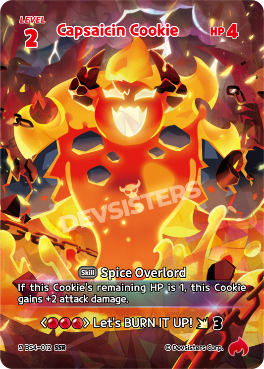 CookieRun TCG - Capsaicin Cookie [BS4-012 SSR]