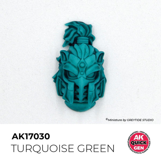 AK Interactive - Quick Gen: Turquoise Green (18 ml)