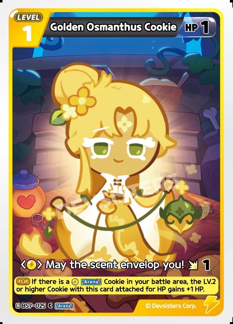 CookieRun TCG - Golden Osmanthus Cookie [BS7-025 C]
