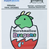 Foam Brain - Marshmallow Dragons