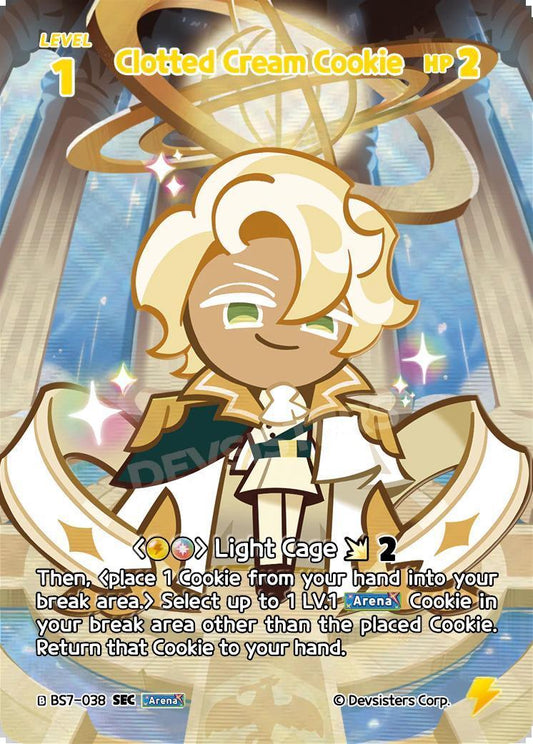 CookieRun TCG - Clotted Cream Cookie [BS7-038 SEC]