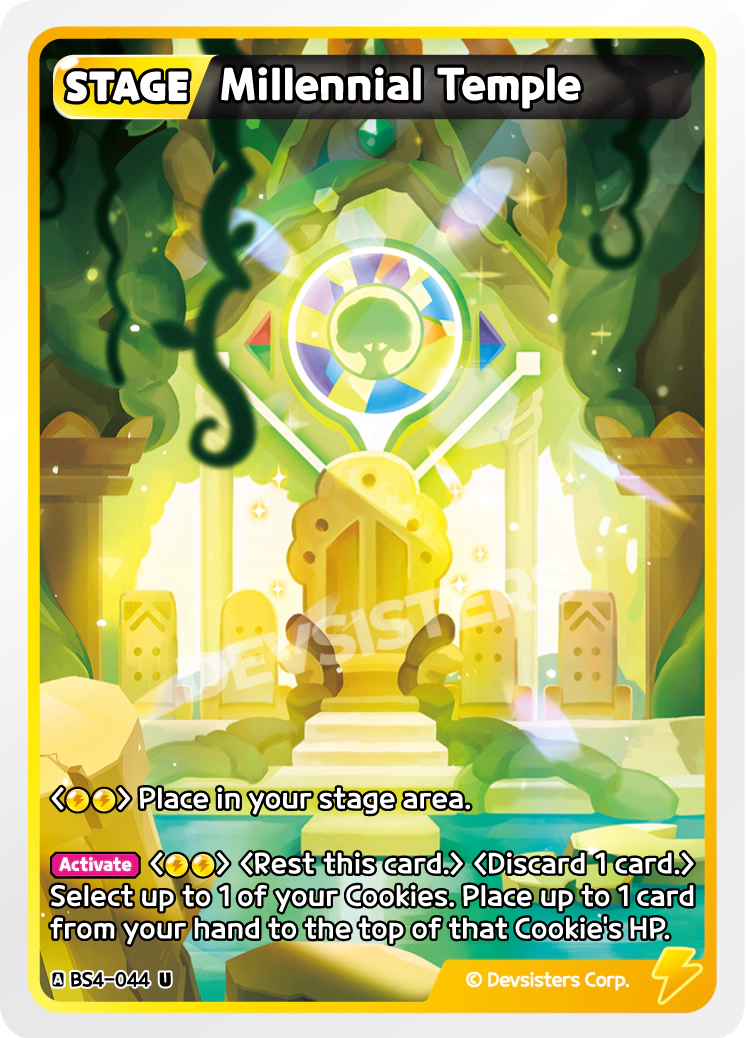 CookieRun TCG - Millennial Temple [BS4-044 U]
