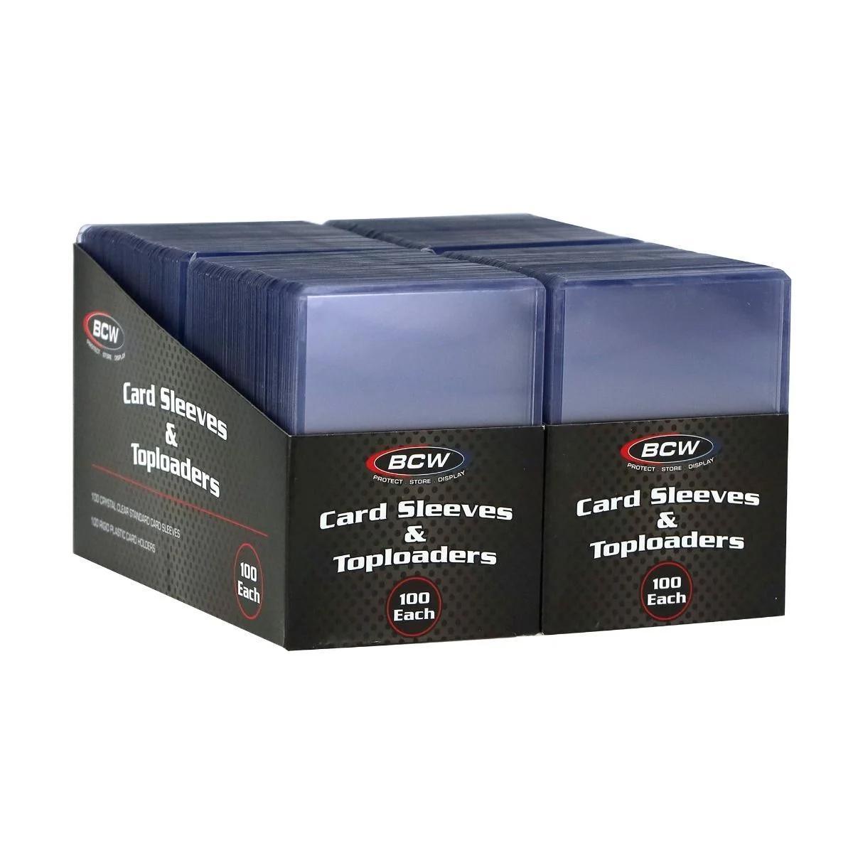 BCW - 200 Count Card Sleeve and Toploader Combo Pack