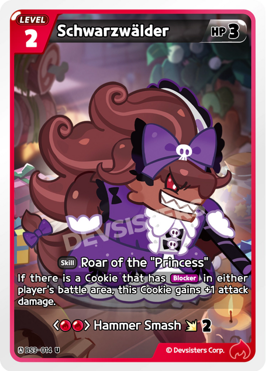 CookieRun TCG - Schwarzwälder [BS3-014 U]