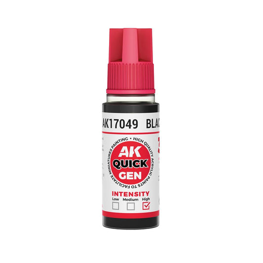AK Interactive - Quick Gen: Black (18 ml)