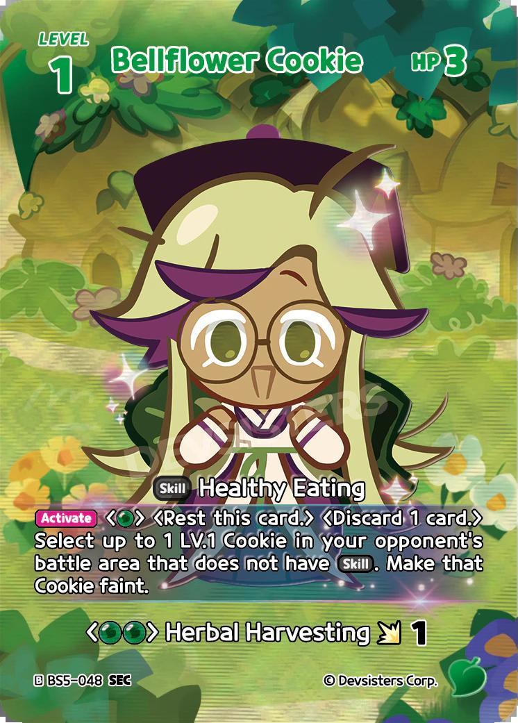 CookieRun TCG - Bellflower Cookie [BS5-048 SEC]