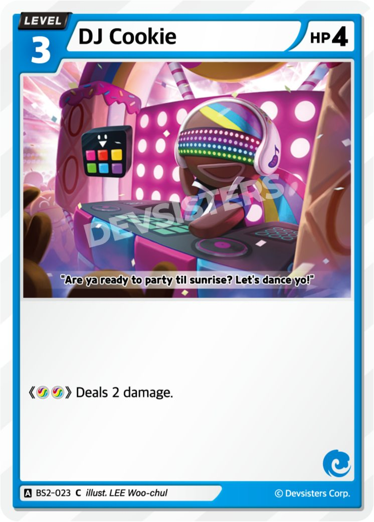 CookieRun TCG - DJ Cookie [BS2-023 C]