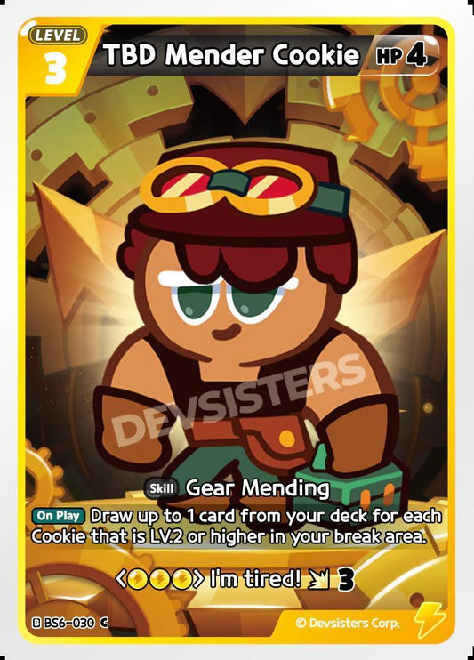 CookieRun TCG - TBD Mender Cookie [BS6-030 C]