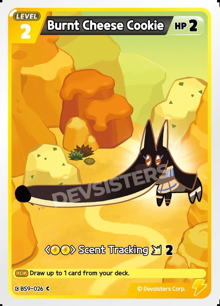 CookieRun TCG - Burnt Cheese Cookie [BS9-026 C]