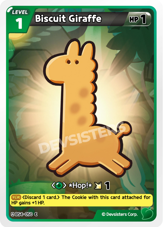 CookieRun TCG - Biscuit Giraffe [BS4-050 C]