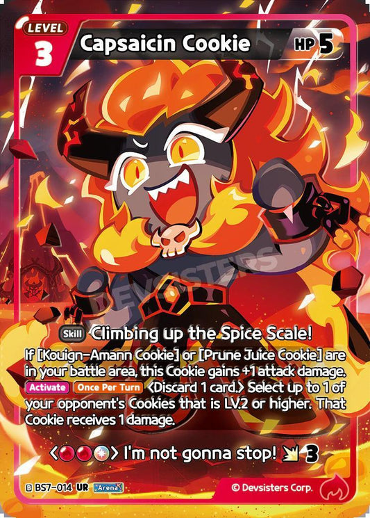 CookieRun TCG - Capsaicin Cookie [BS7-014 UR]