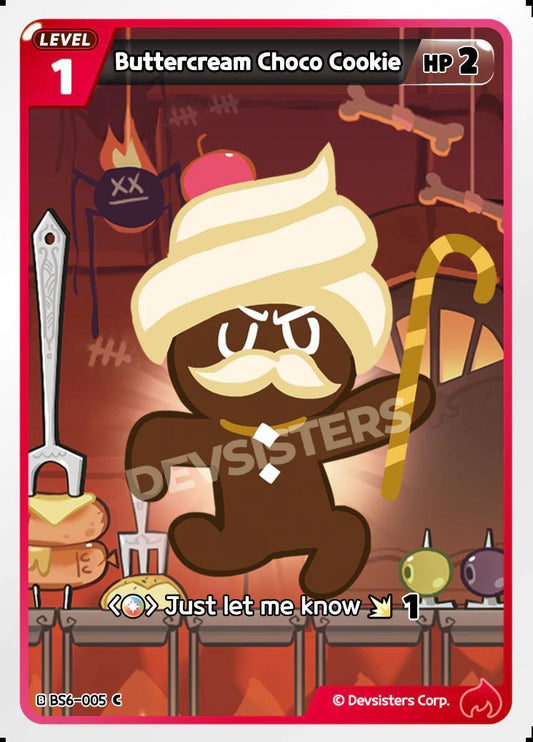 CookieRun TCG - Buttercream Choco Cookie [BS6-005 C]