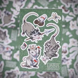 World of Trash - Waterproof Vinyl Sticker Sheets