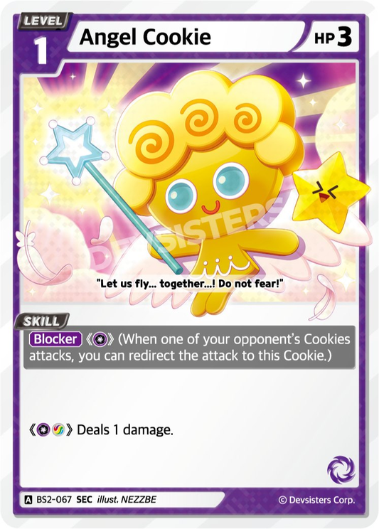 CookieRun TCG - Angel Cookie [BS2-067 SEC]