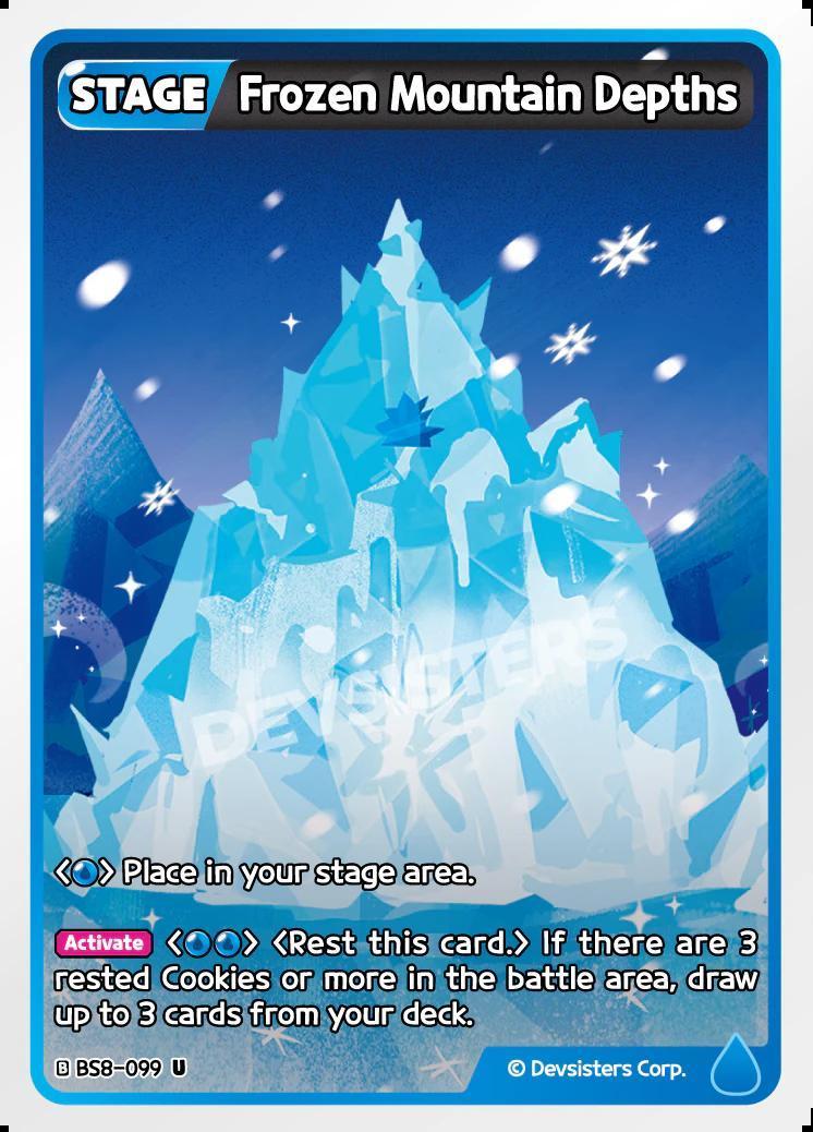 CookieRun TCG - Frozen Mountain Depths [BS8-099 U]