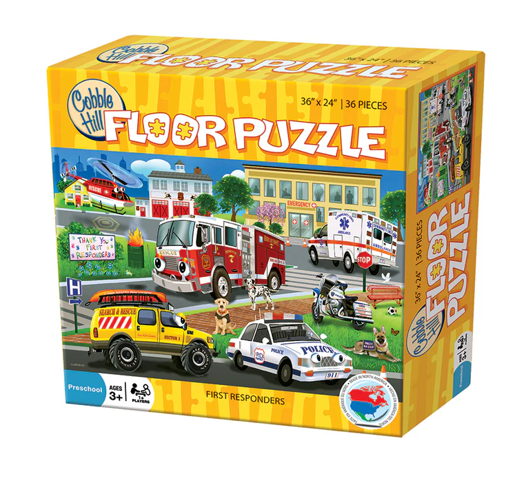 Cobble Hill - First Responders Floor Puzzle (36 Piece)