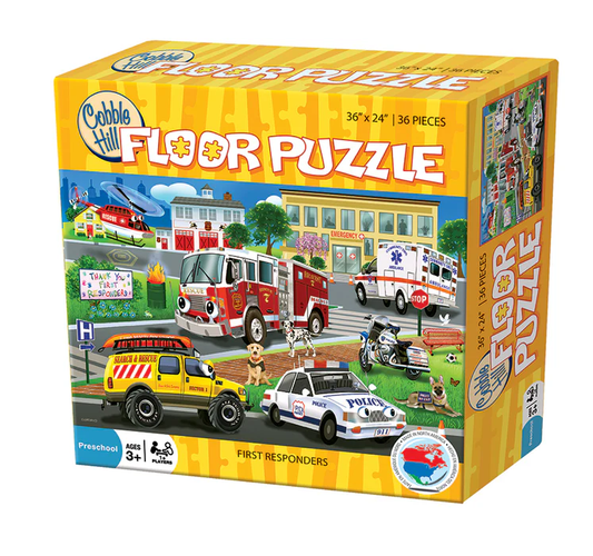 Cobble Hill - First Responders Floor Puzzle (36 Piece)